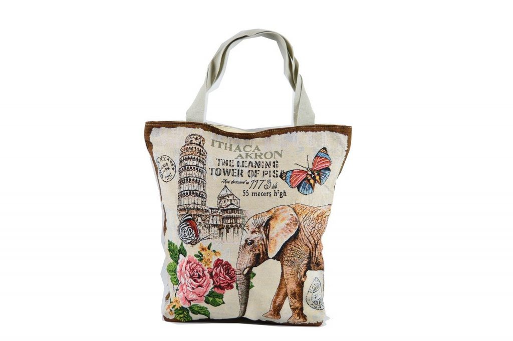 LOQI Borsa Spesa Unisex Per Adulti, Blu, Borsa Riciclata, 50x42